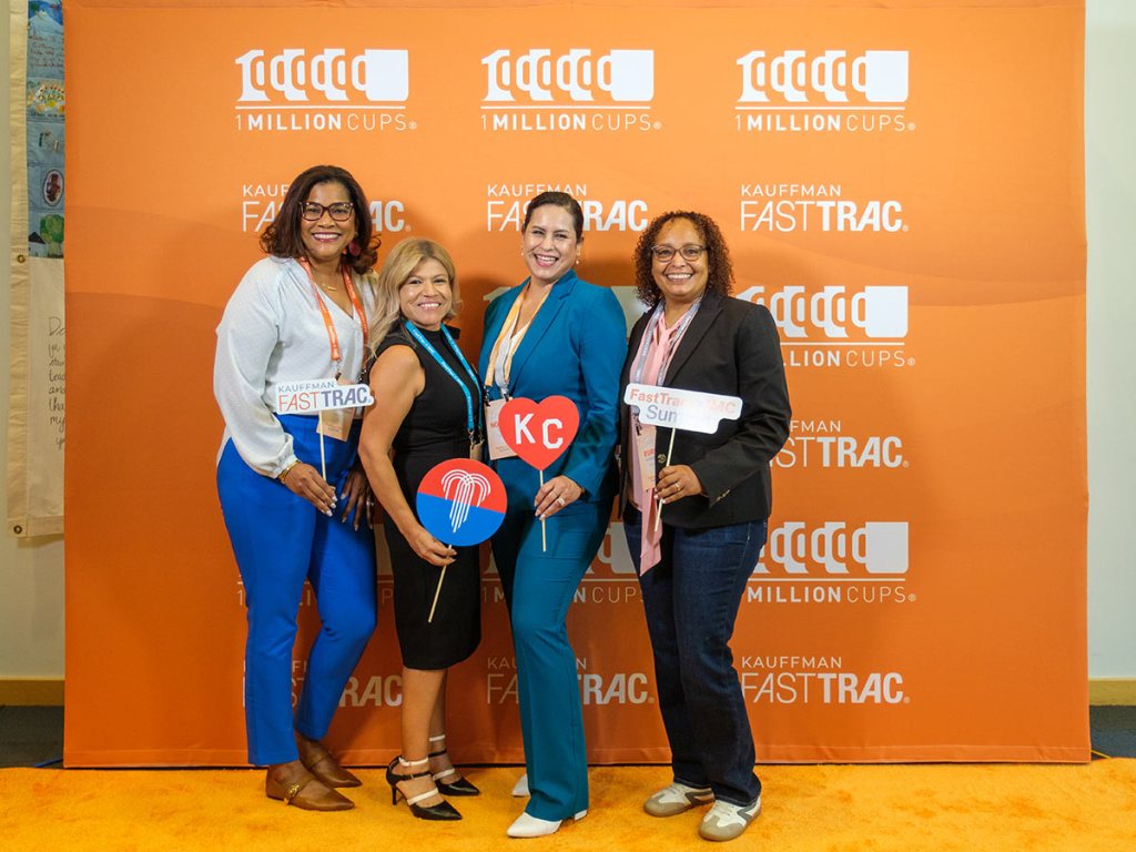 Attendees at the Kauffman FastTrac + 1 Million Cups Summit